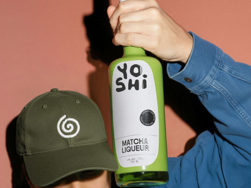 Matcha liqueur Yoshi is a masterclass in how to brand Japan for a Western market - Creative Boom 1 ad7451d105e19b7b492e062e8ab676dfd4cf5542 800